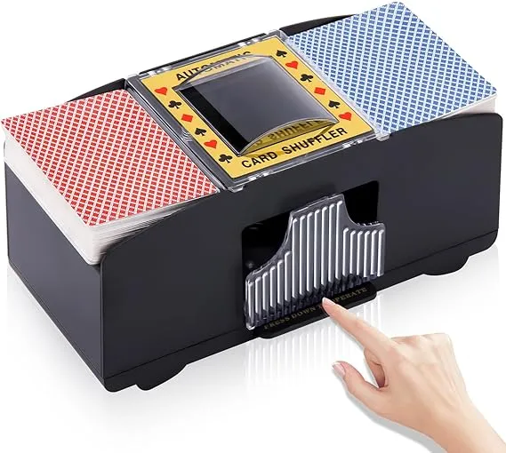 Card shuffling machine